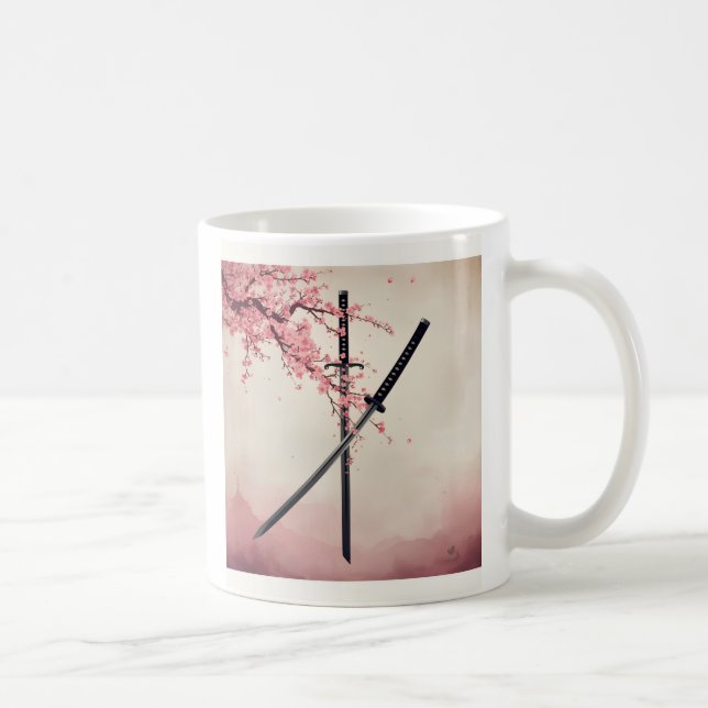 Taza De Café 「刀と散華（Katana to Sange）」 (Derecha)