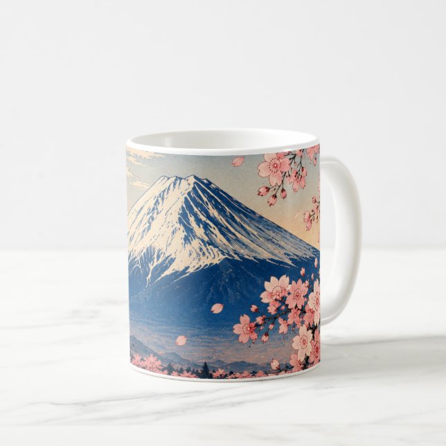 TAZA DE CAFÉ 富士山 (Anverso derecho)
