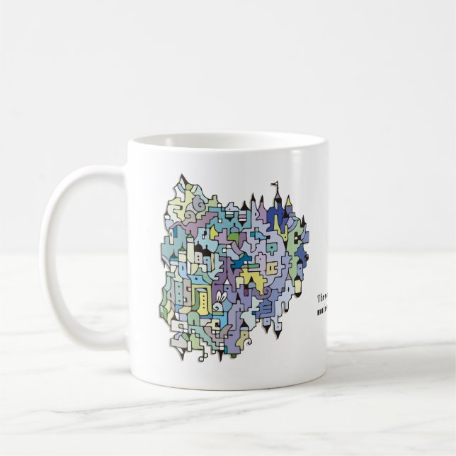 TAZA DE CAFÉ 小さな世界マグカップ (Izquierda)