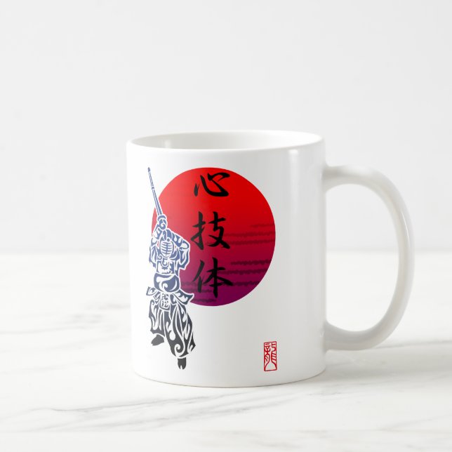TAZA DE CAFÉ 心技体 (Derecha)