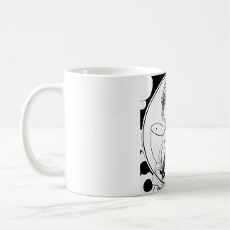 TAZA DE CAFÉ 水彩画風_ヘッドホン女子2