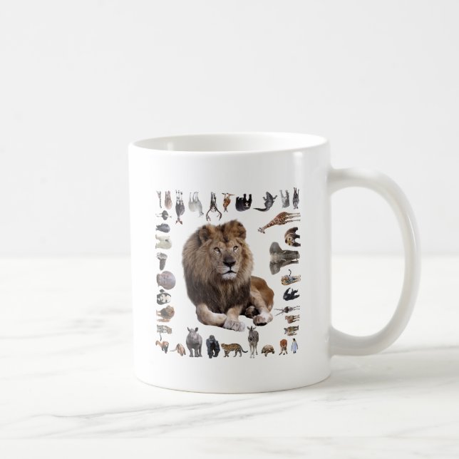 TAZA DE CAFÉ 百獣の王 (Derecha)