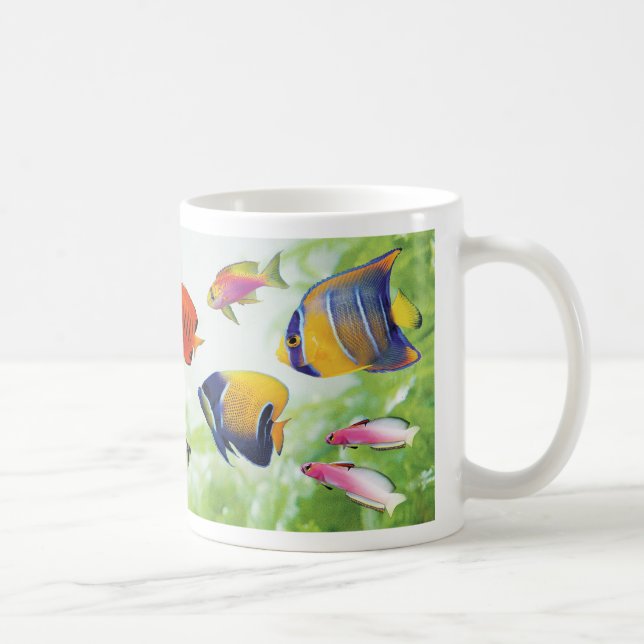 TAZA DE CAFÉ 華やかな海水魚 (Derecha)
