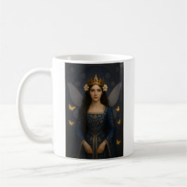 Taza De Café 006_A fairy princess in royal blue.
