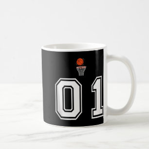 Taza De Café 01 Número Basketball Estilo Vintage White Tank Top
