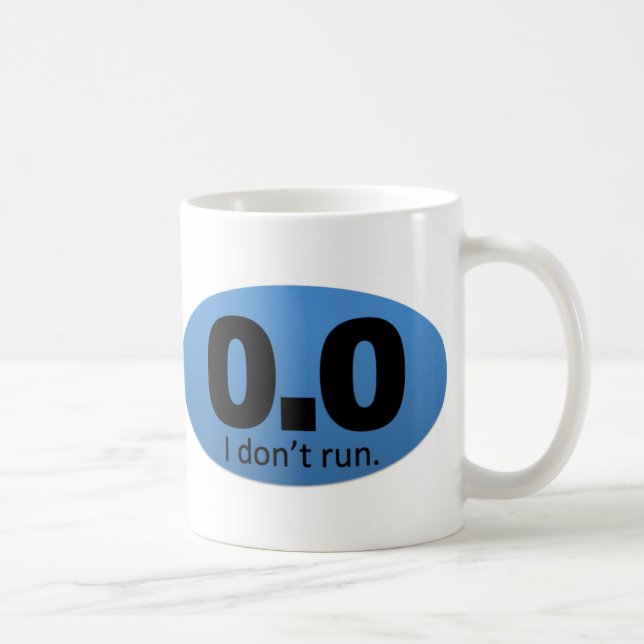 Taza De Café 0,0 No corro (Derecha)