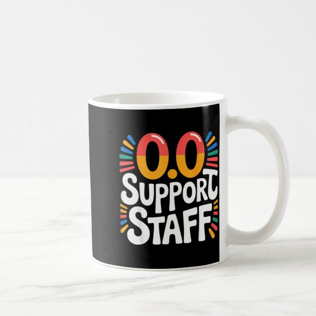 Taza De Café 0.0 Suprt Staff Marathon Cheer Squad -  (Derecha)