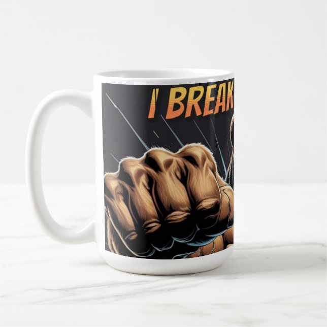 Taza De Café 0so musculoso – Golpea tus límites cada mañana (Izquierda)