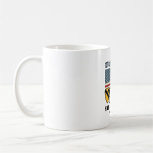 Taza De Café 1ª División de Caballería Fort Hood Camiseta Milit