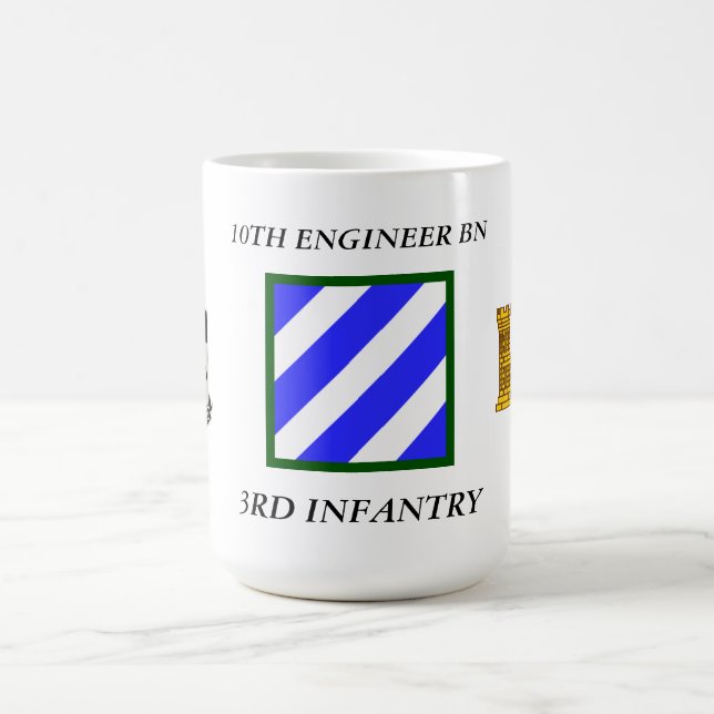 TAZA DE CAFÉ 10º INGENIERO BN 3ª DIVISIÓN DE INFANTERÍA (Centro)