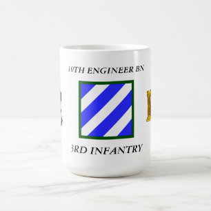 TAZA DE CAFÉ 10º INGENIERO BN 3ª DIVISIÓN DE INFANTERÍA