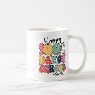 Taza De Café 100º Día De La Escuela Para La Vida 100 Días Intel