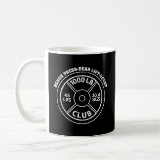 Taza De Café 1000 Libras Esterlinas Club Gym Halterofilia Levan