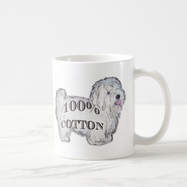 Taza De Café 100% algodón (Derecha)