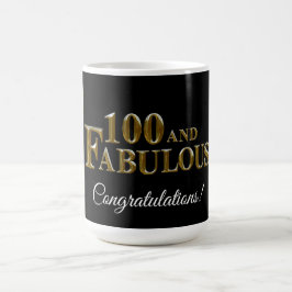 Taza De Café 100 cumpleaños