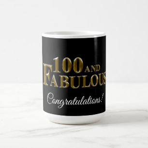 Taza De Café 100 cumpleaños 