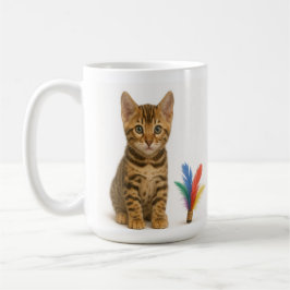 Taza De Café 100% de posibilidades de caos - estilo gatito beng