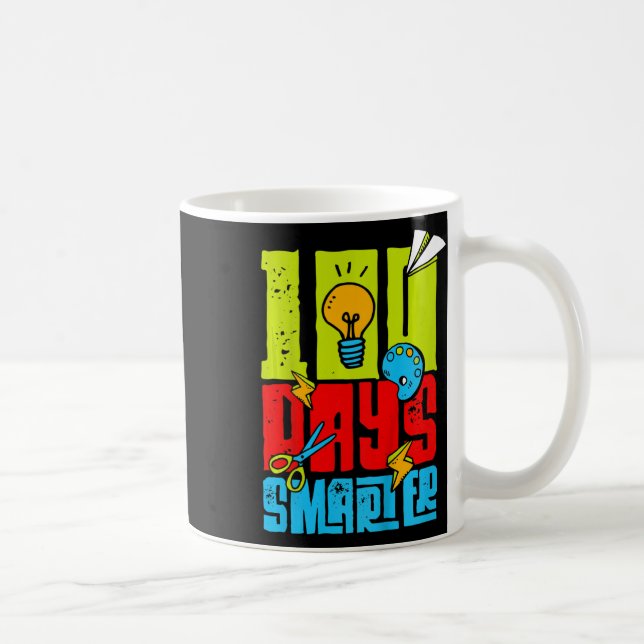 Taza De Café 100° Día De La Escuela 100 Días De La Escuela 100  (Derecha)