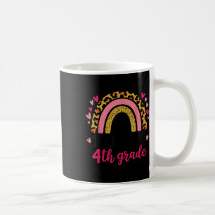 Taza De Café 100° Día de la escuela divertida de cuarto grado R