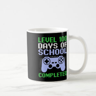 Taza De Café 100° Día De La Escuela Terminado Para Niños