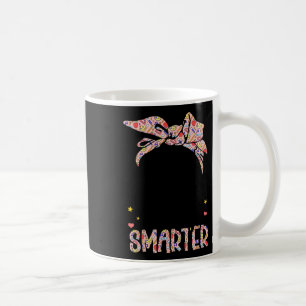 Taza De Café 100 días Chicas más inteligentes Messy Bun Hair 10