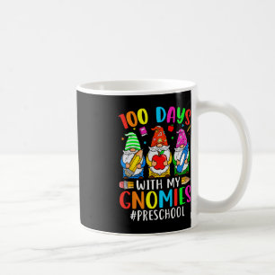 Taza De Café 100 Días Con Mis Gnomías Preescolares 100 Días De
