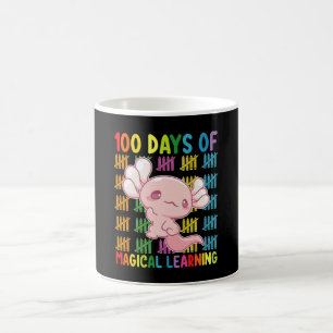 Taza De Café 100 Días De Aprendizaje Mágico Escuela De Ajolote