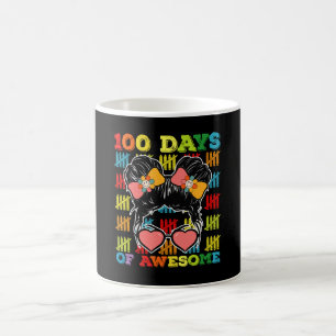 Taza De Café 100 días de asombroso y desordenado Bun 100 días d