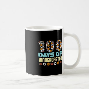 Taza De Café 100 días de balls de jardines de infancia 100 días