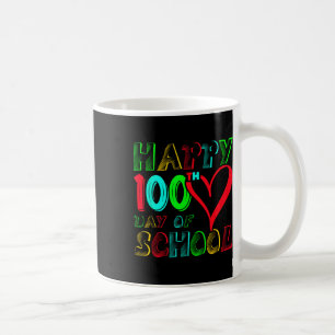 Taza De Café 100 días de clase 100 días de alumnos educados