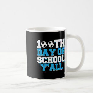 Taza De Café 100 días de clases de fútbol todos