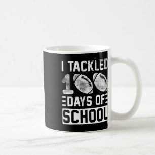Taza De Café 100 días de clases de futbolistas