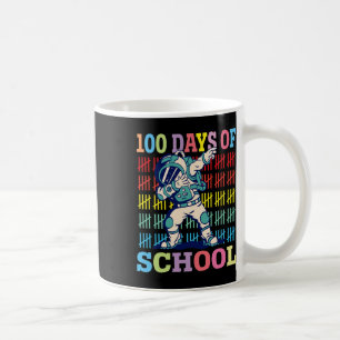 Taza De Café 100 Días De Escolares Amantes Astronautas Amantes 