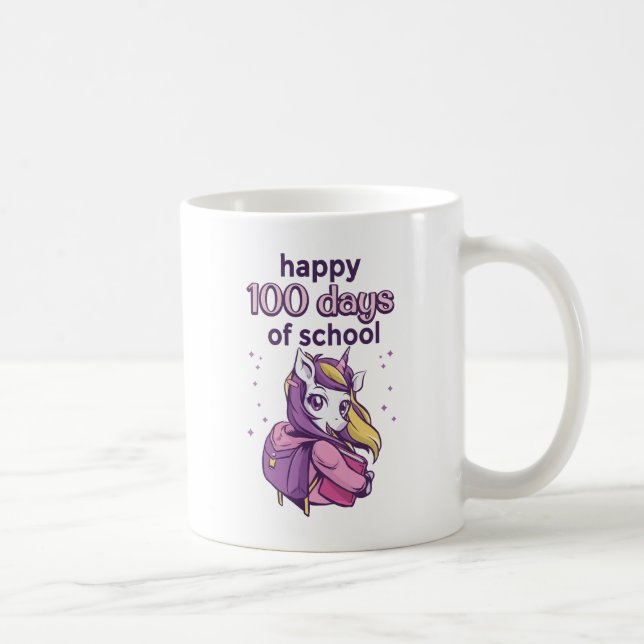 Taza De Café 100 días de escuela (Derecha)