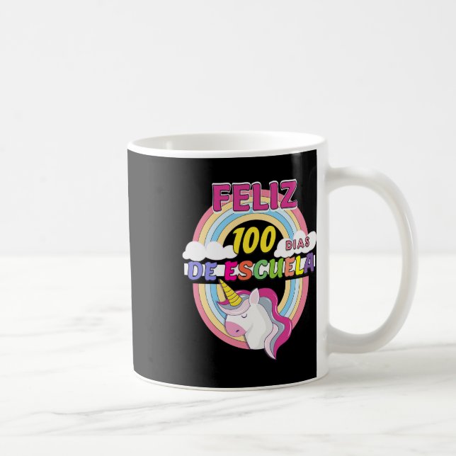 Taza De Café 100 Días De Escuela (Derecha)