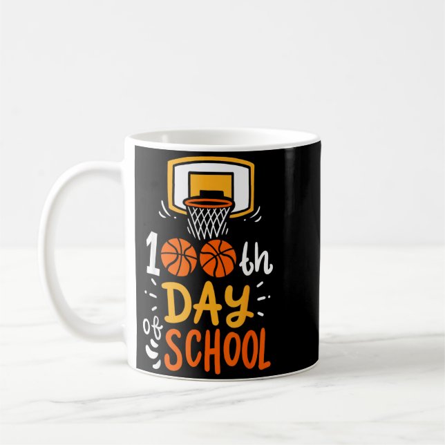 Taza De Café 100 Días De Escuela Basball (Izquierda)