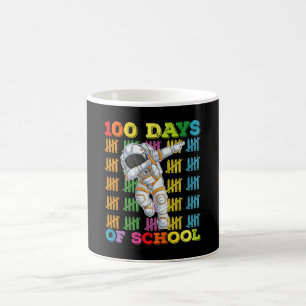 Taza De Café 100 Días De Escuela Profesor Astronauta