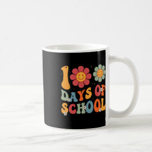 Taza De Café 100 días de estudiante Chicas de chicos de corte 1