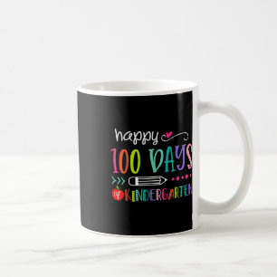 Taza De Café 100 días de guardería 100 días de escuela