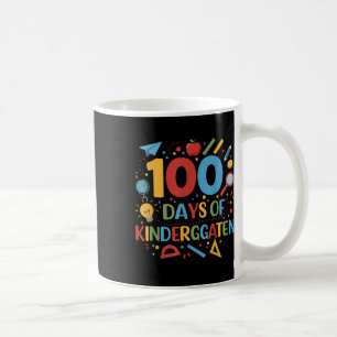 Taza De Café 100 Días De La Escuela De Jardín 100 Días De