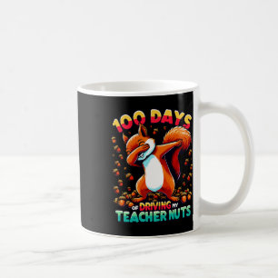 Taza De Café 100 Días De Manejar A Mi Maestra Pañuelo De Nueces