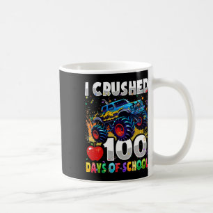 Taza De Café 100 Días De Monstruo Escolar Camión 100 Día De Sch