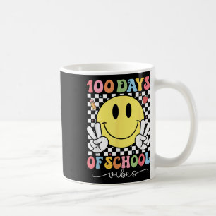 Taza De Café 100 Días De Sonrisas Escolares, Cara 100