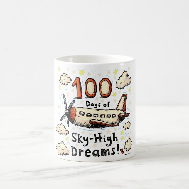 Taza De Café ¡100 días de sueños de cielo alto! (Centro)
