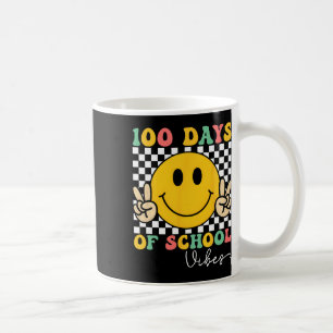 Taza De Café 100 Días De Vibraciones Escolares Maestro Niños 10