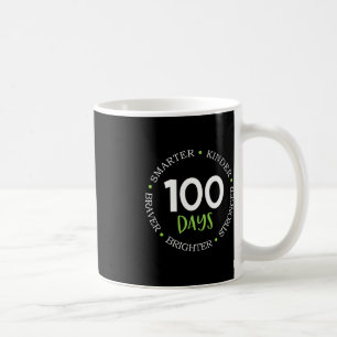 Taza De Café 100 días del equipo de profesores escolares con me