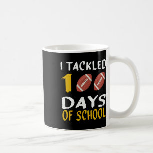 Taza De Café 100 Días Escolares 100 Día De Educación