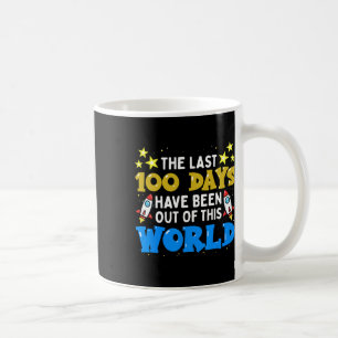 Taza De Café 100 Días Escolares De Astronautas Del Espacio Ultr