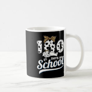 Taza De Café 100 Días Escolares De Niños Dalmacianos Chicas 100