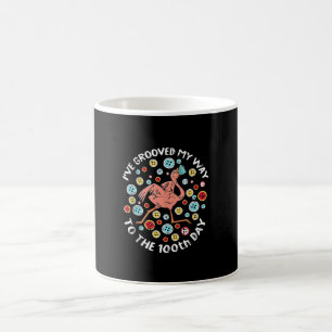 Taza De Café 100 Días Escolares Flamingo Face Mask